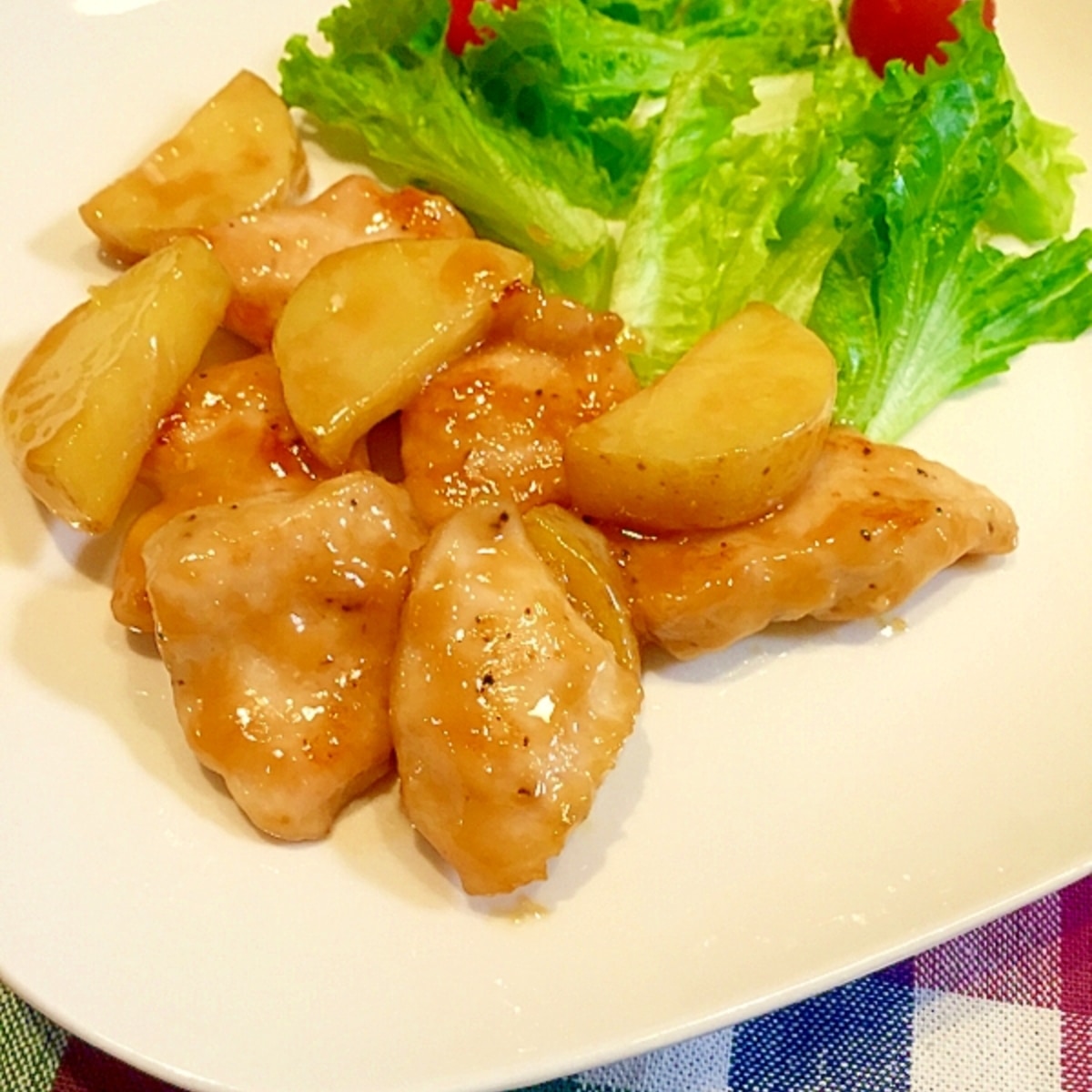 鶏むね肉とじゃがいものオイマヨ炒め レシピ 作り方 By Librabo 楽天レシピ 鶏むね肉とじゃがいものオイマヨ炒め レシピ 作り方 By Librabo 楽天レシピ